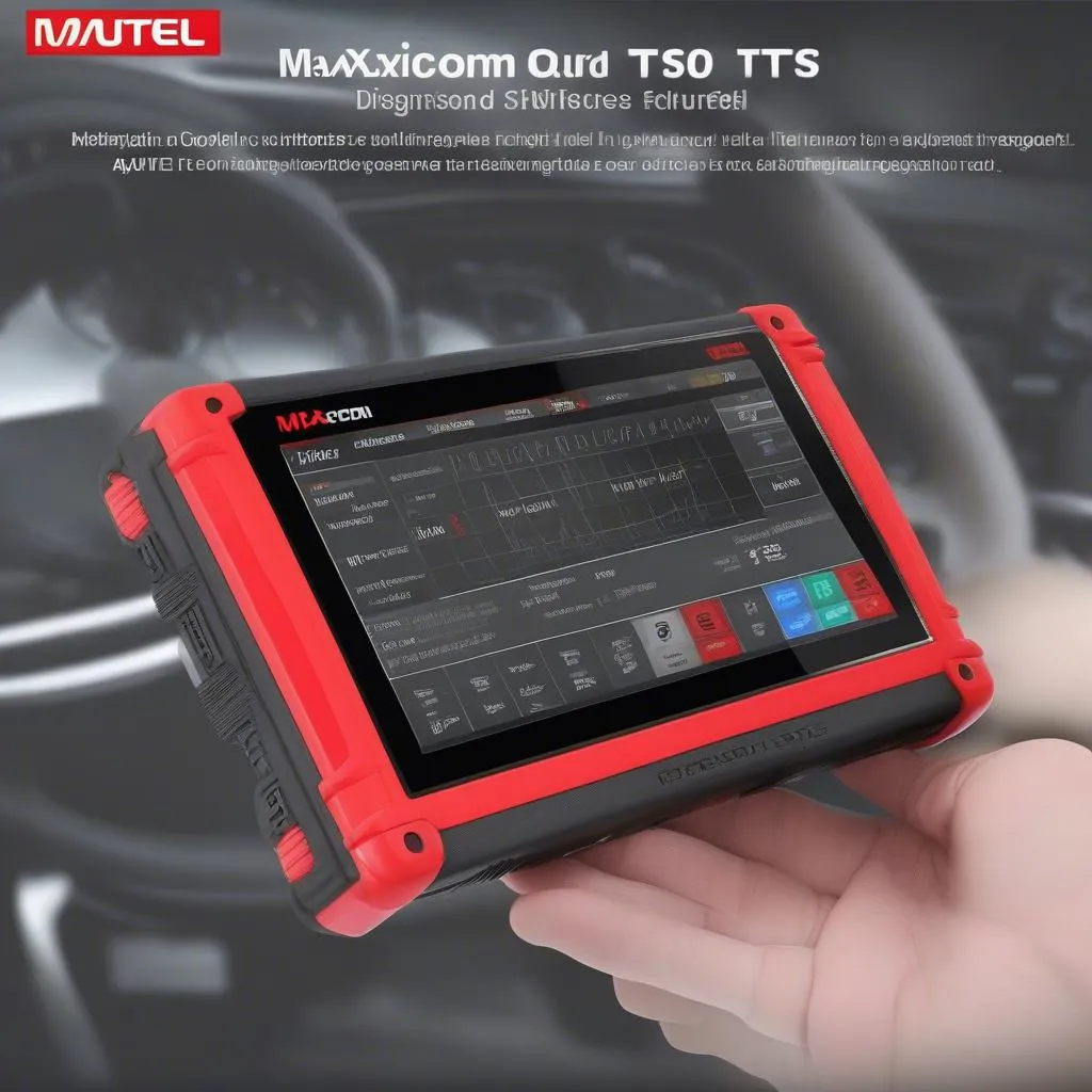 Autel MaxiCOM MK808TS Diagnostic Scan Tool for 68RFW Code Reading and Clearing