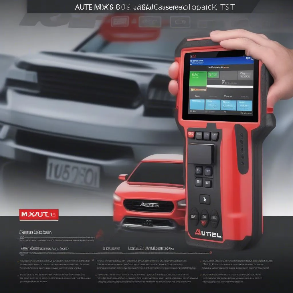 Autel MaxiCOM MK808TS Scan Tool for Australian Cars