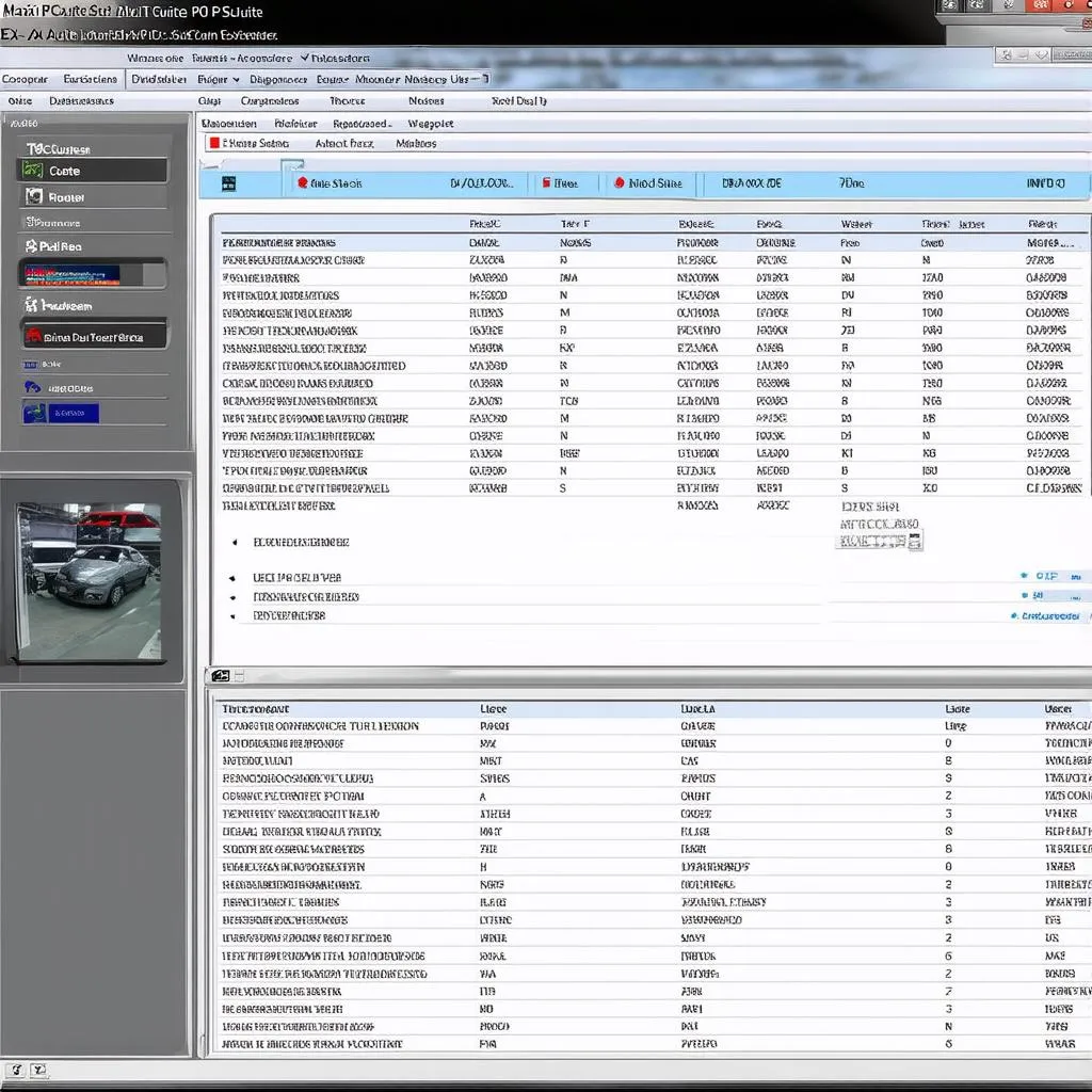 Autel Maxi PC Suite Interface