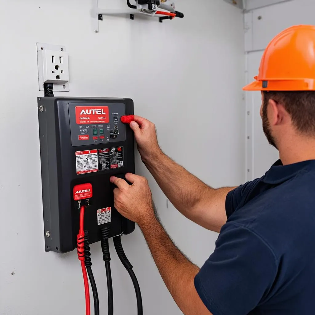 Autel MaxiCharger AC Elite Home 40A Installation