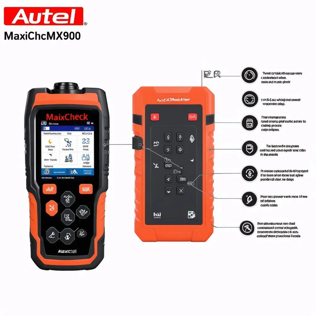 Autel MaxiCheck MX900 features