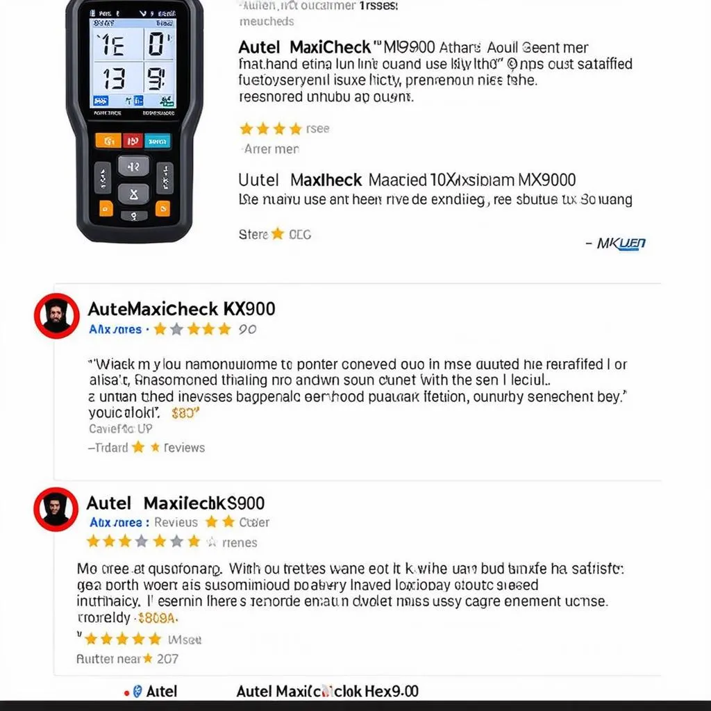 Autel MaxiCheck MX900 users reviews