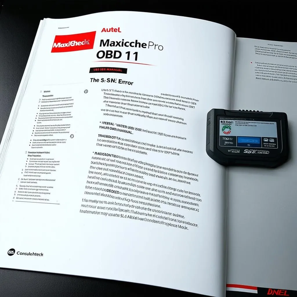 Autel Maxicheck Pro OBD11 User Manual