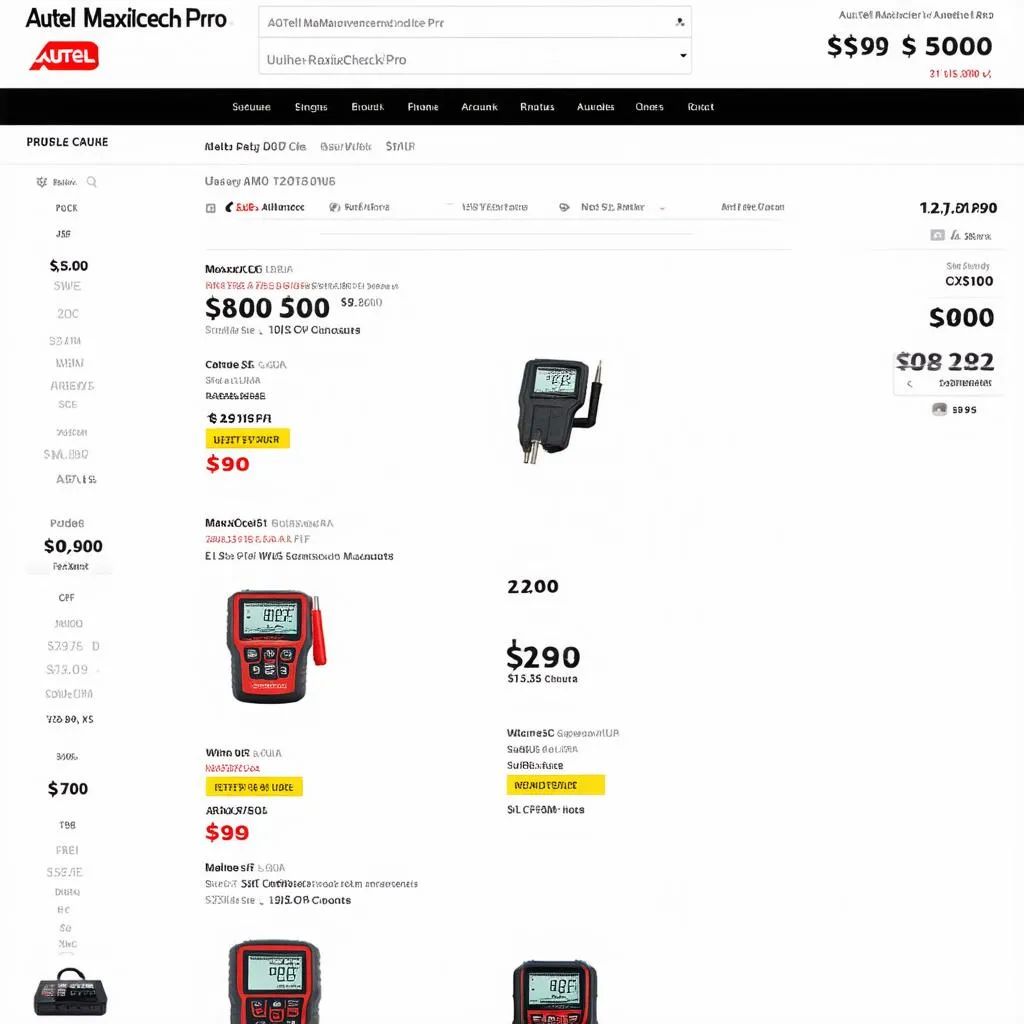 Autel Maxicheck Pro Prices