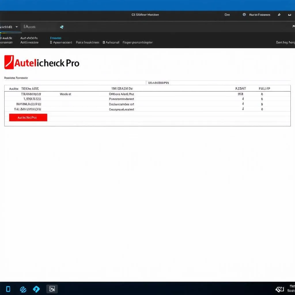 Autel Maxicheck Pro Software