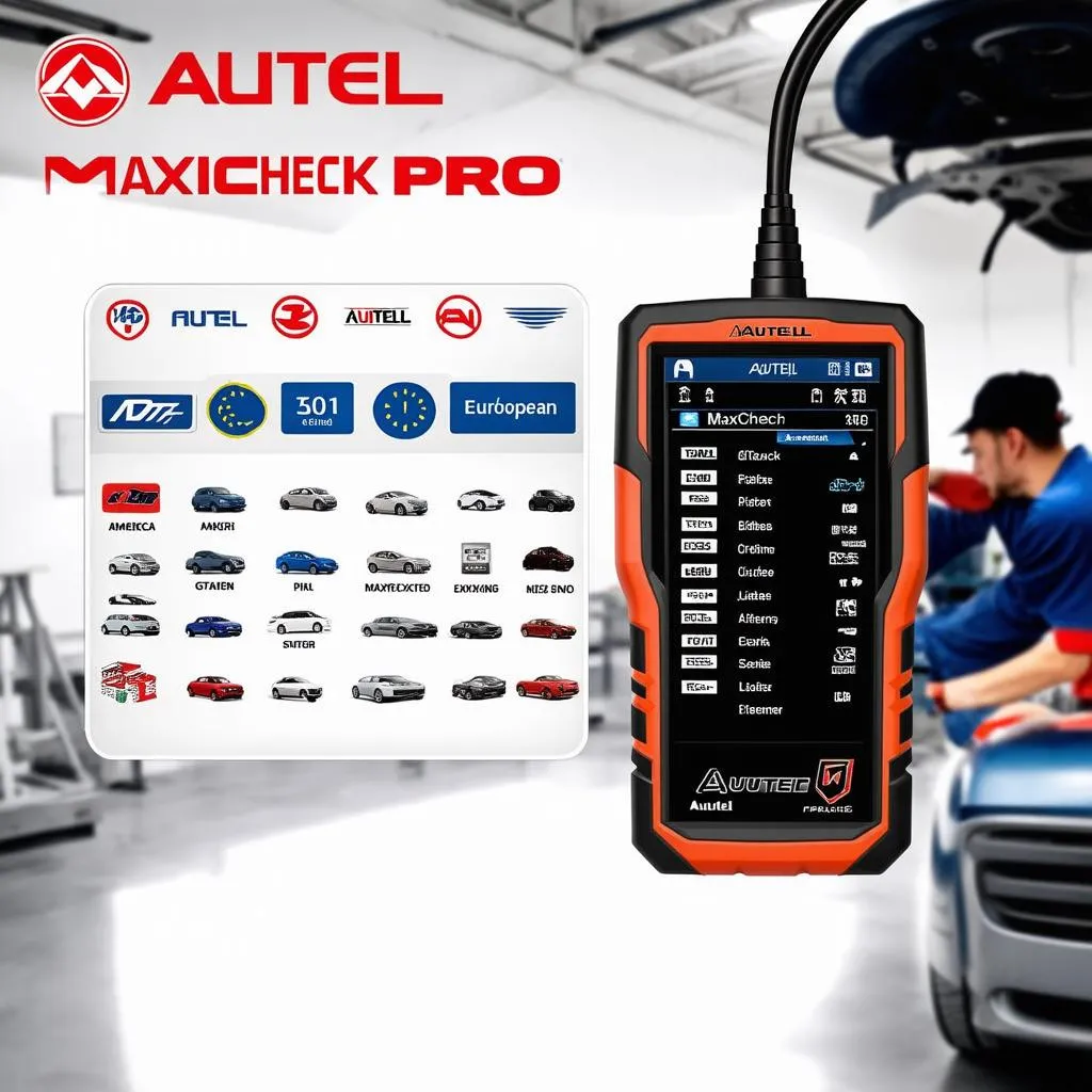 Autel Maxicheck Pro Vehicle Coverage