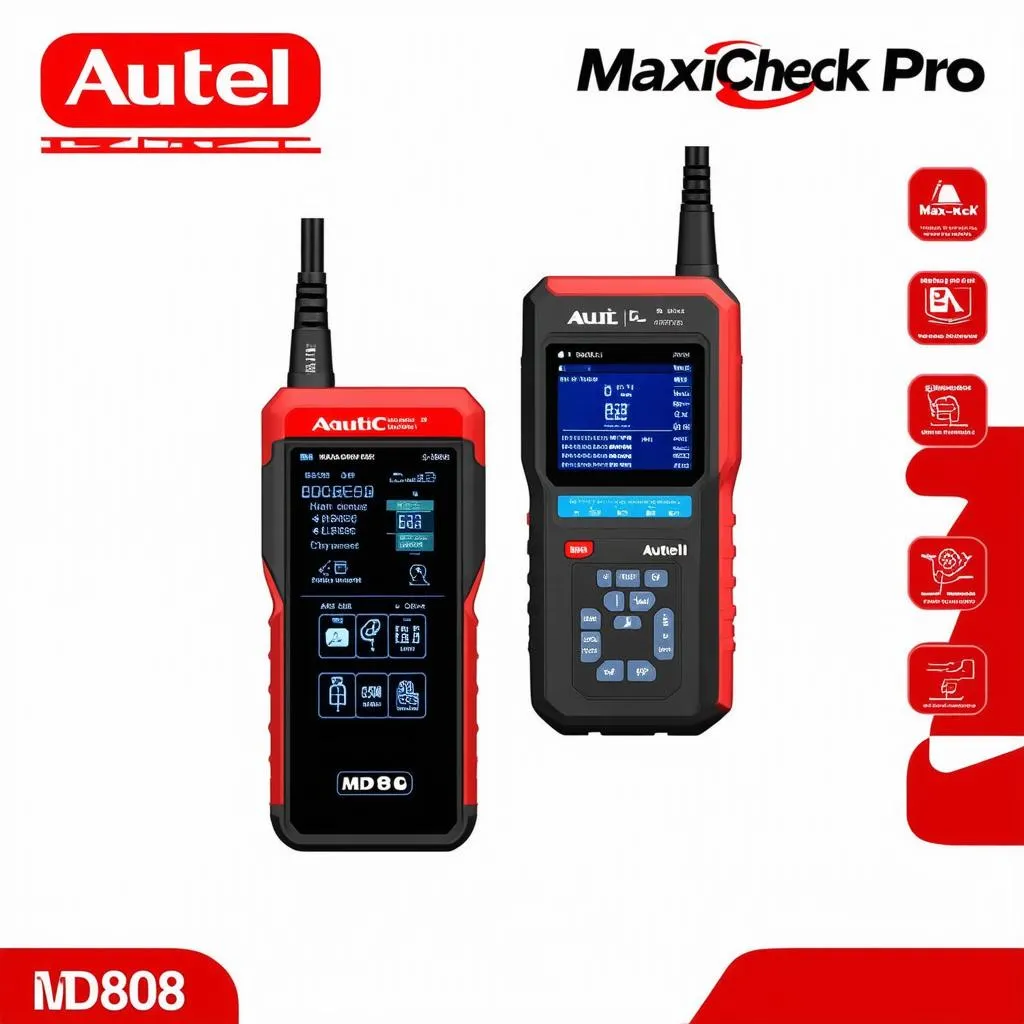 Autel MaxiCheck Pro and MD808