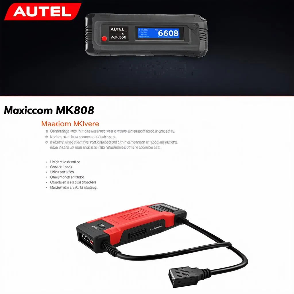 Autel Maxicom MK808