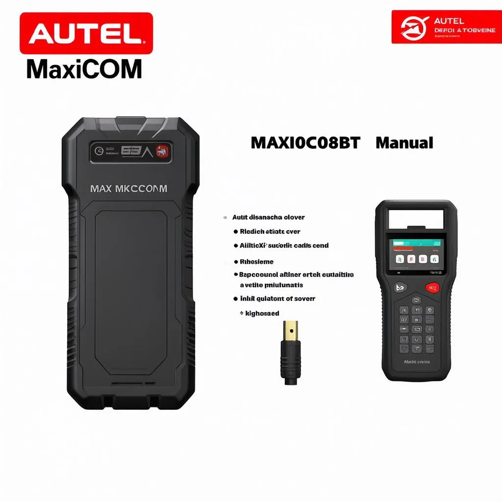 Autel MaxiCOM MK808BT Manual