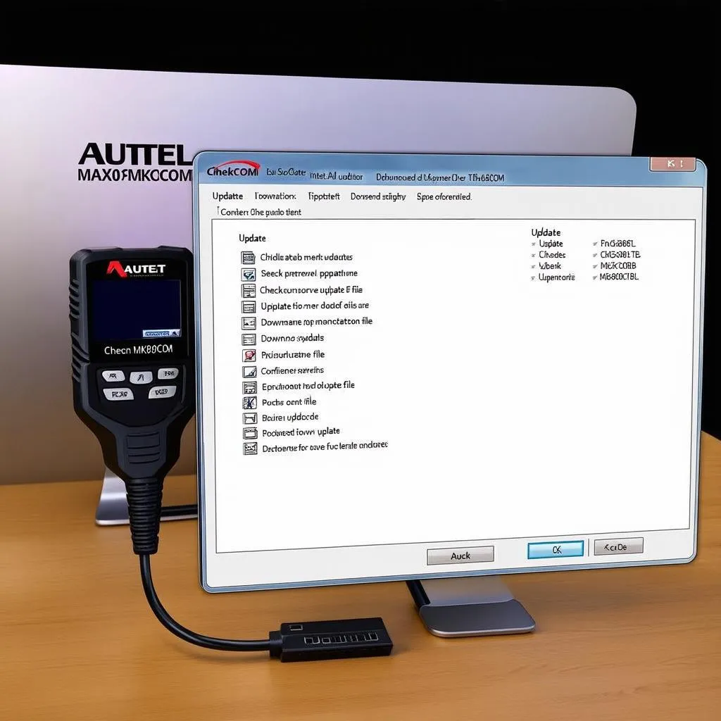 Autel MaxiCOM MK808BT Update: Software