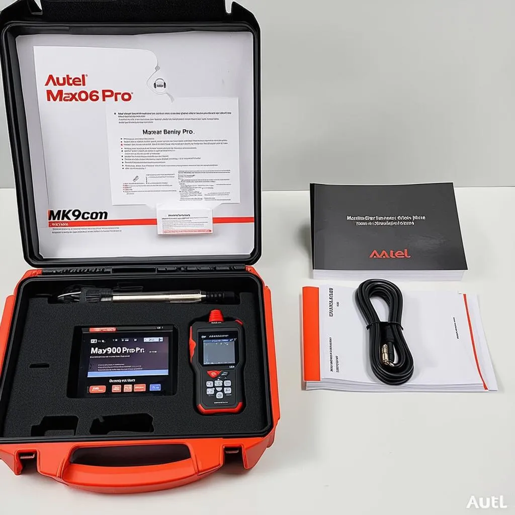 autel maxicom mk906 pro packaging