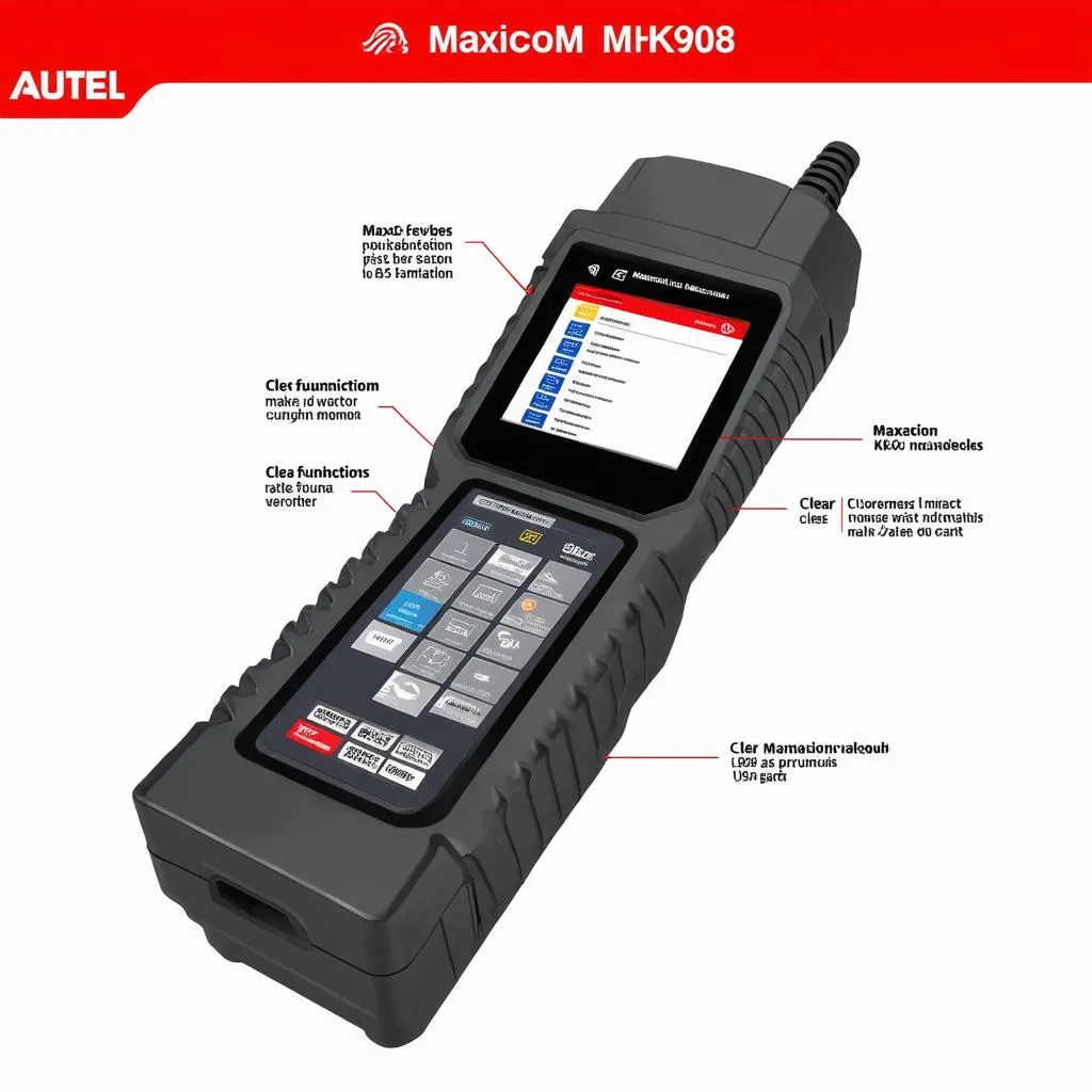 Autel MaxiCOM MK908 Features