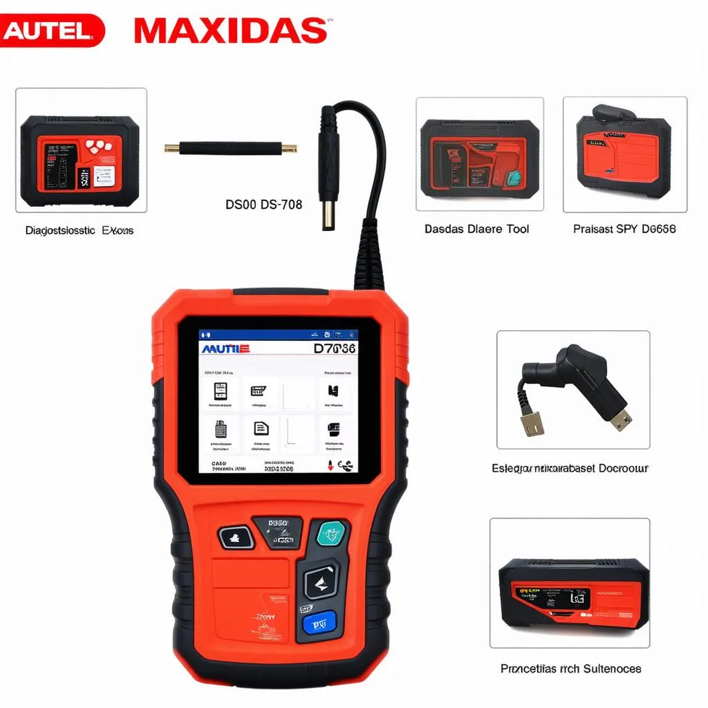 Autel Maxidas DS708 Diagnostics Tool