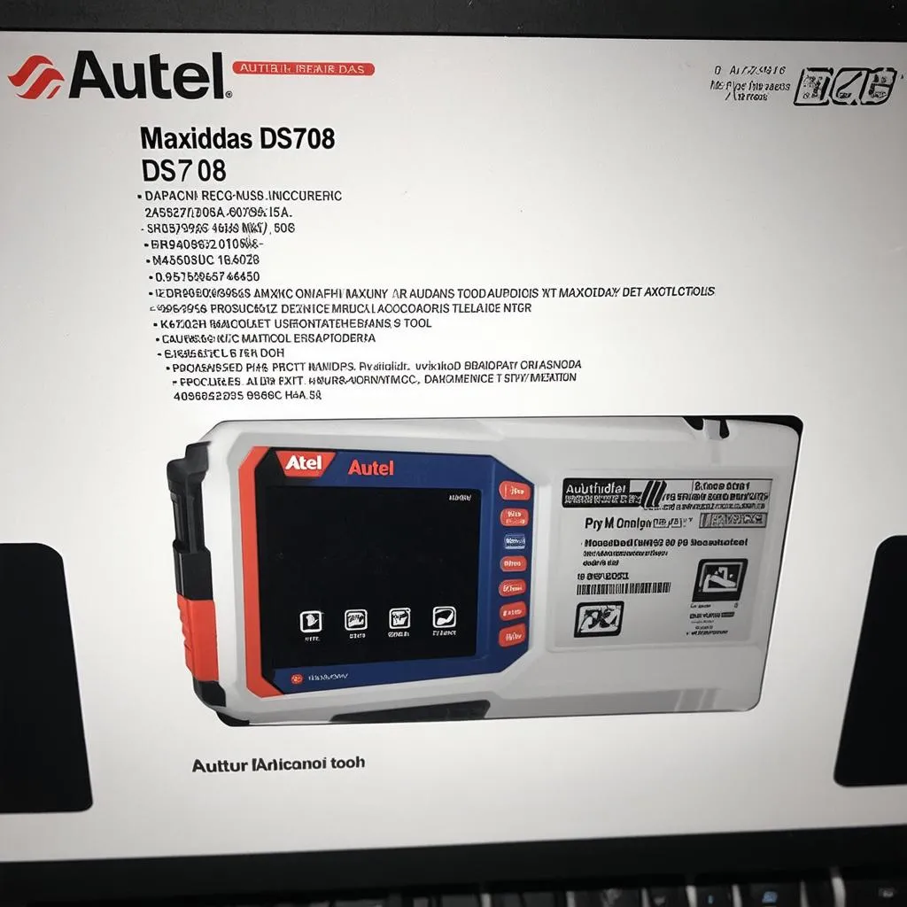 Autel Maxidas DS708 on eBay