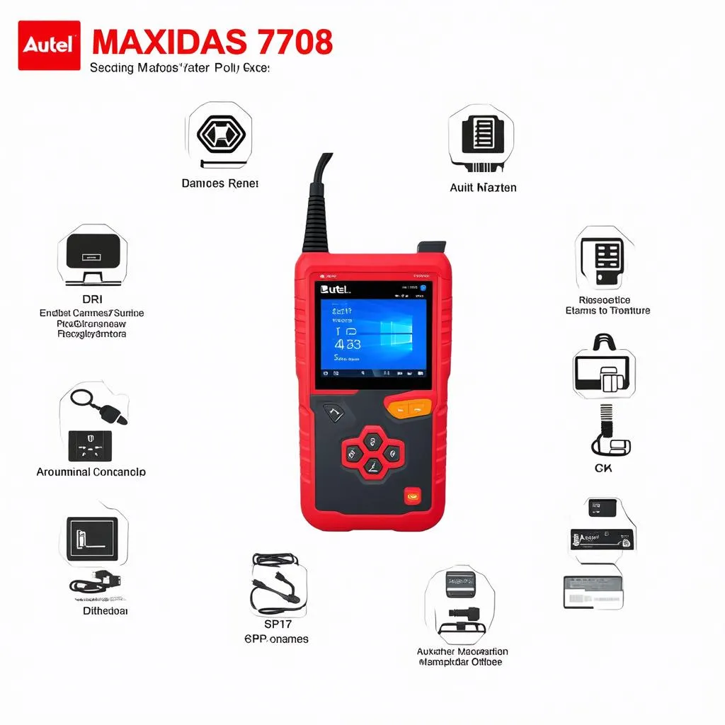 Autel Maxidas DS708 Features