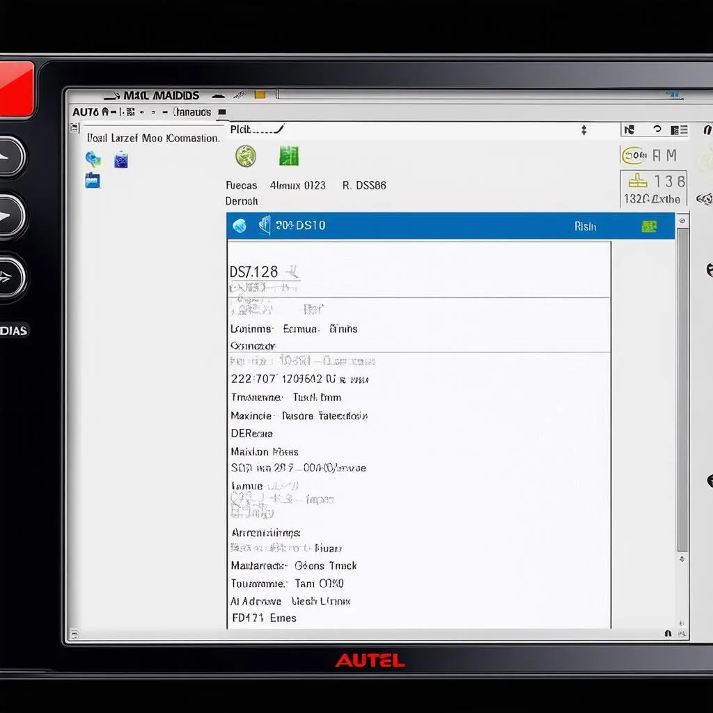 Autel Maxidas DS708 features