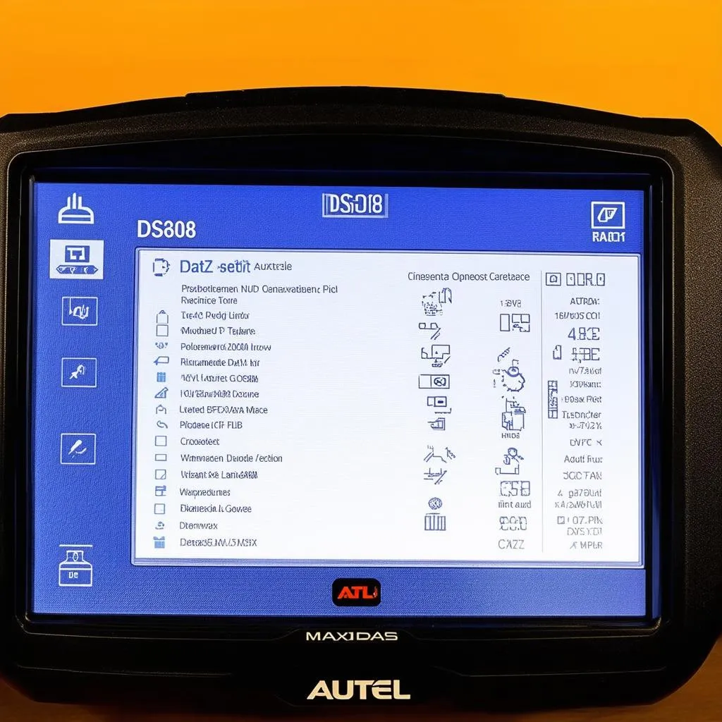 autel maxidas ds808 obd2 interface