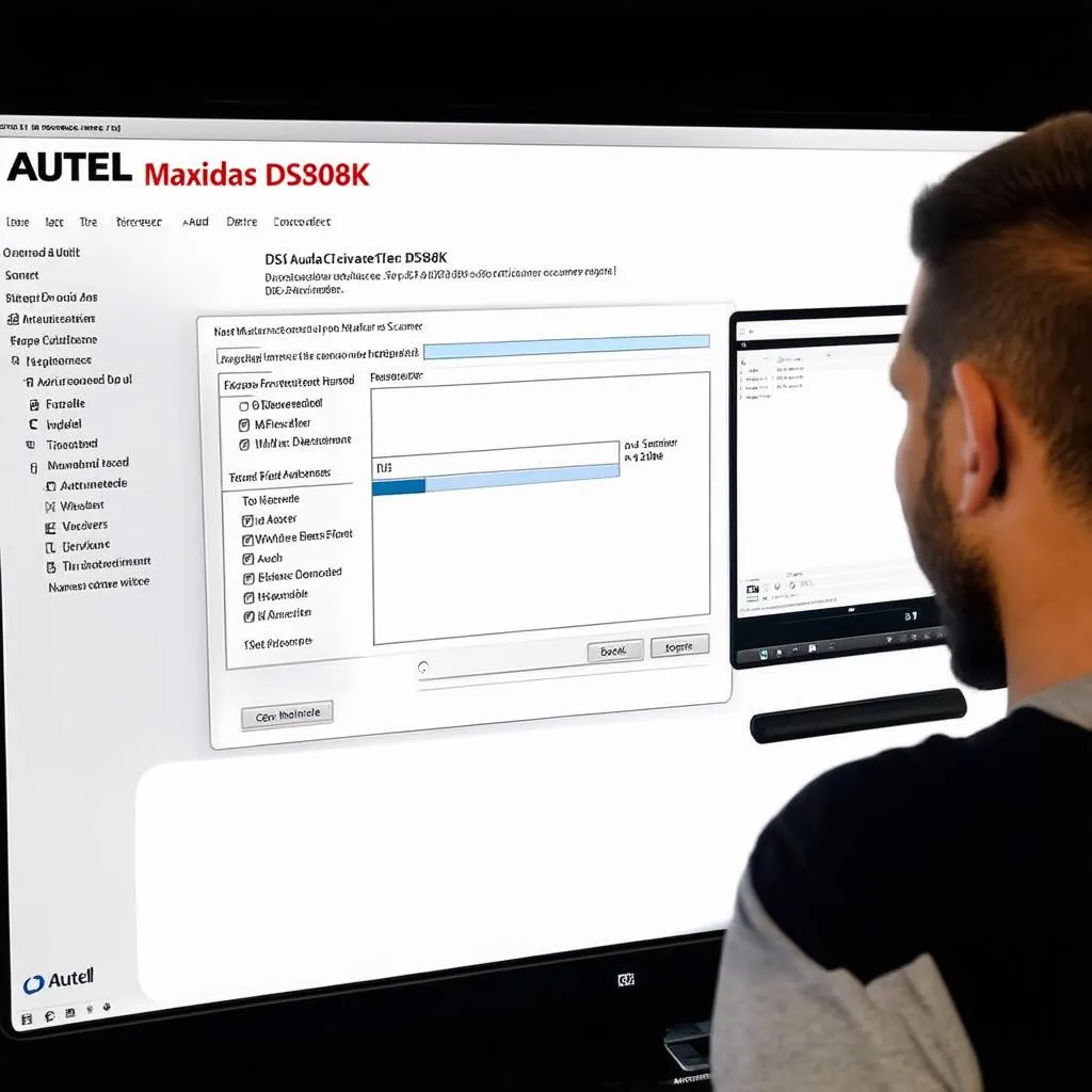 Autel Maxidas DS808K update process