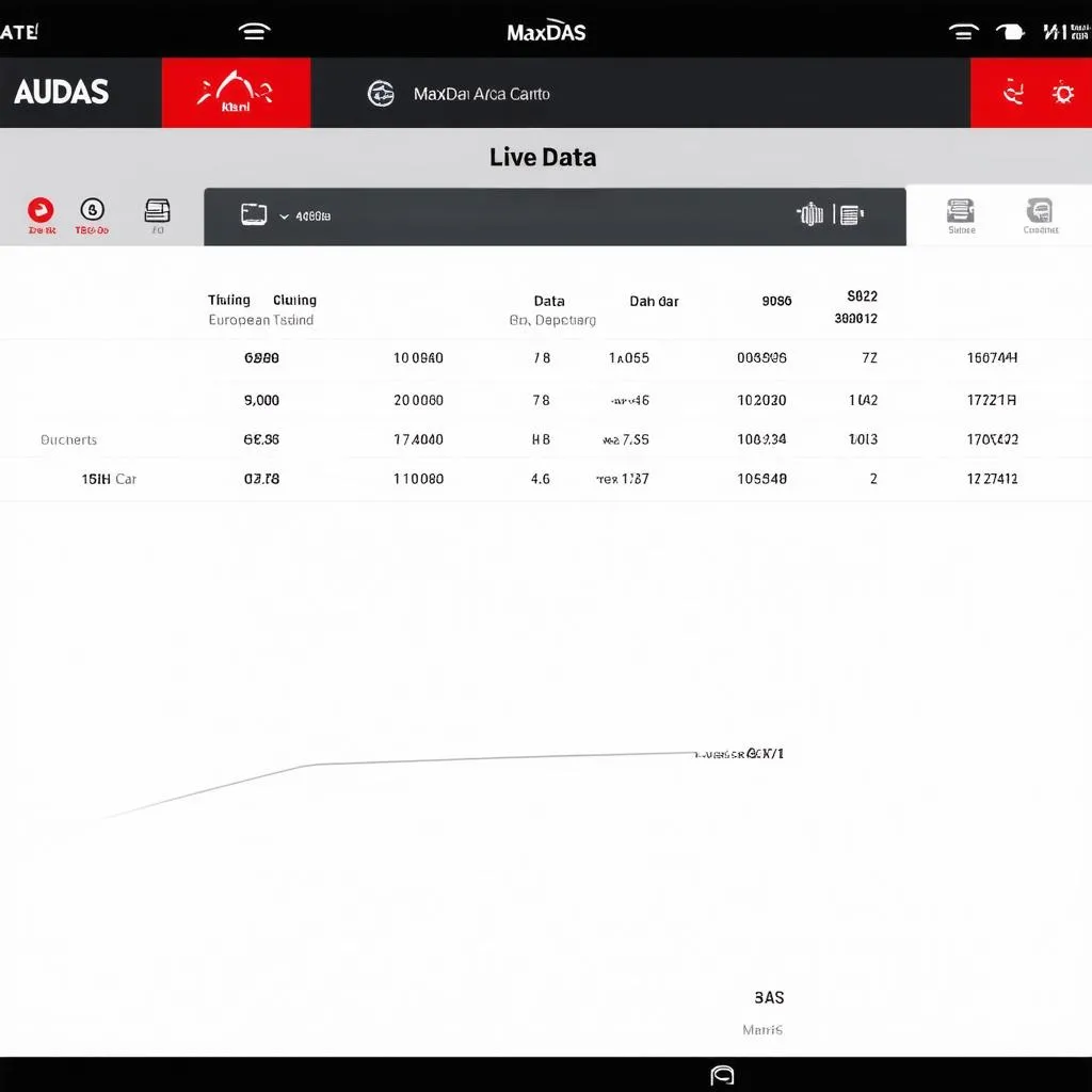 Autel MaxiDAS Interface