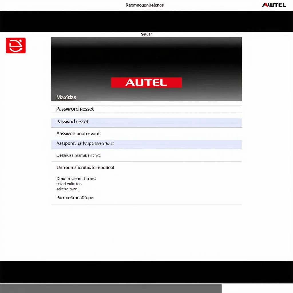 Autel Maxidas Diagnostic Tool