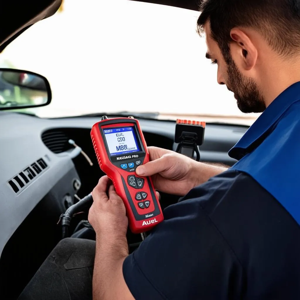 Autel MaxiDiag Elite MD802 Pro: Vehicle Diagnostics