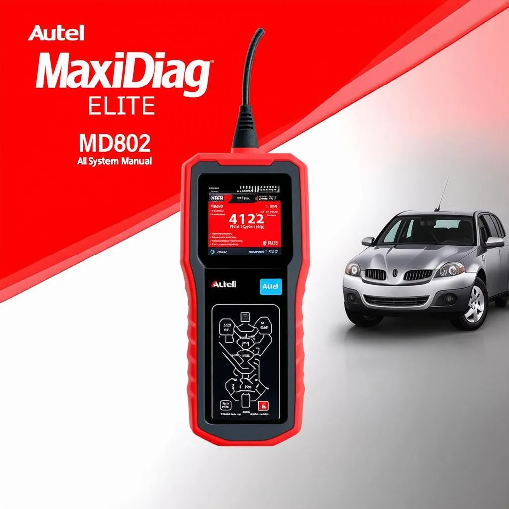 Autel MaxiDiag Elite MD802 Diagnostic Tool