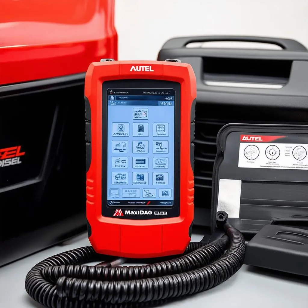 Features of Autel MaxiDiag Elite on Diesel