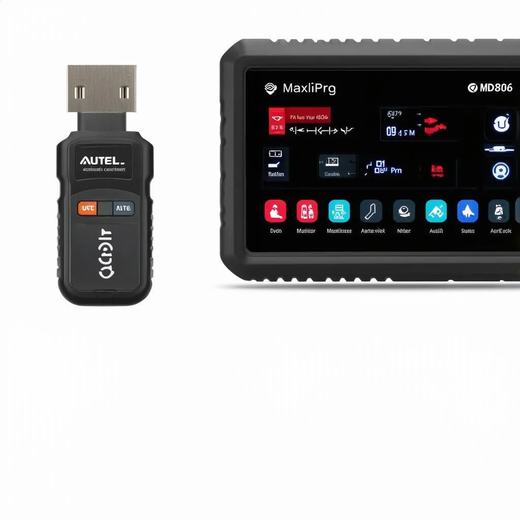 Autel MaxiDiag MD806 Pro OBD2 Scanner Dashboard