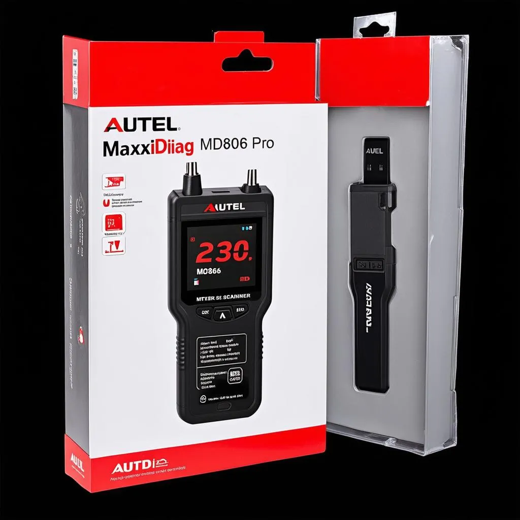 Autel MaxiDiag MD806 Pro OBD2 Scanner Packaging