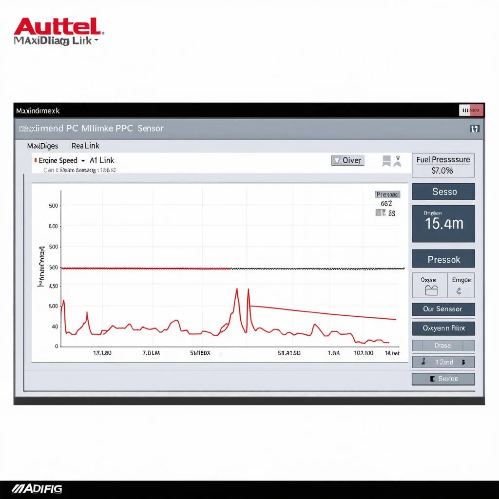 Autel MaxiDiag PC Link Graph