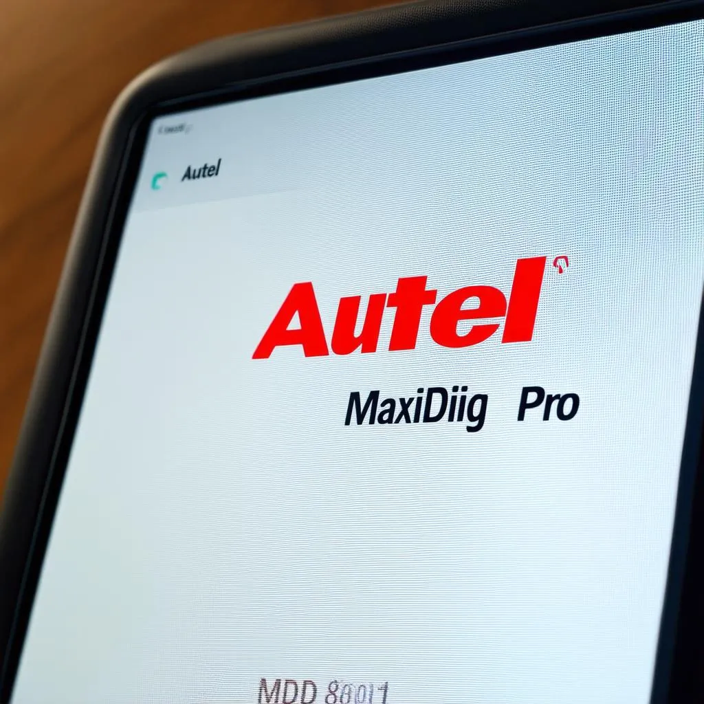 Autel MaxiDiag Pro MD801 Software