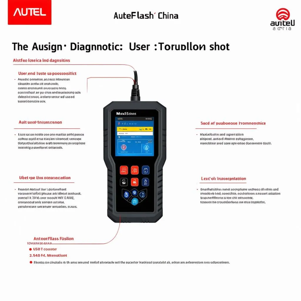 Autel MaxiFlash China User Interface