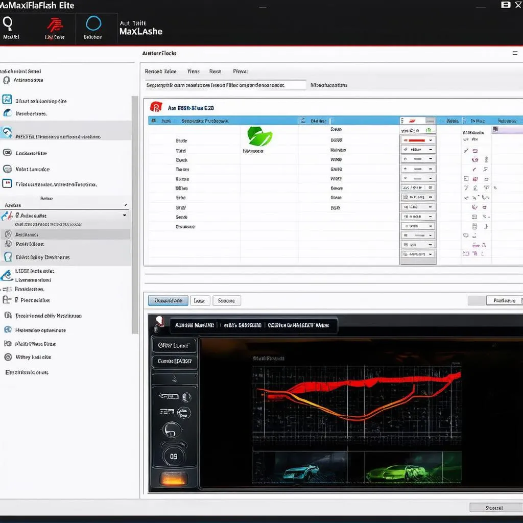 Autel MaxiFlash Elite Software Interface