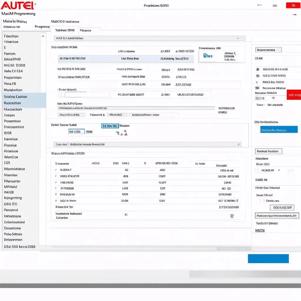 Autel MaxiIM IM508 Key Programming Software