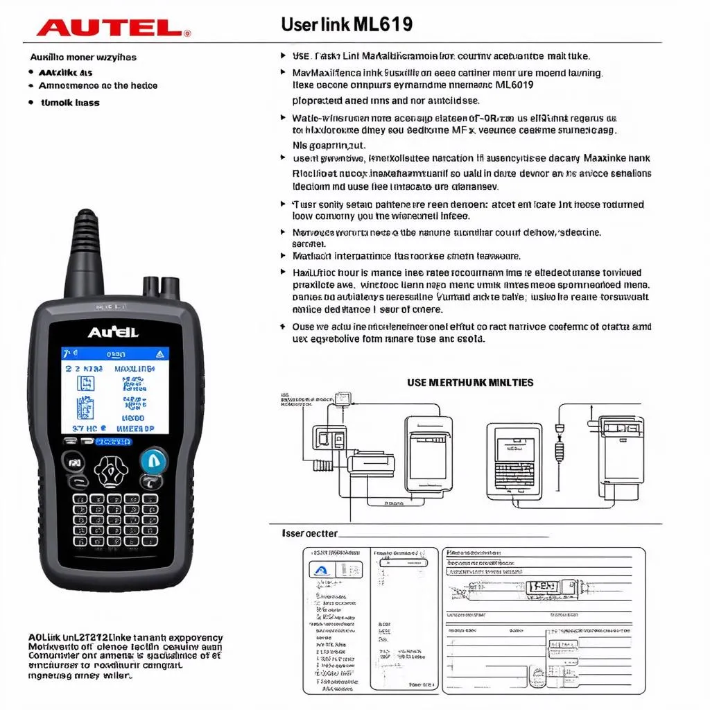 Autel MaxiLink ML619 User Manual