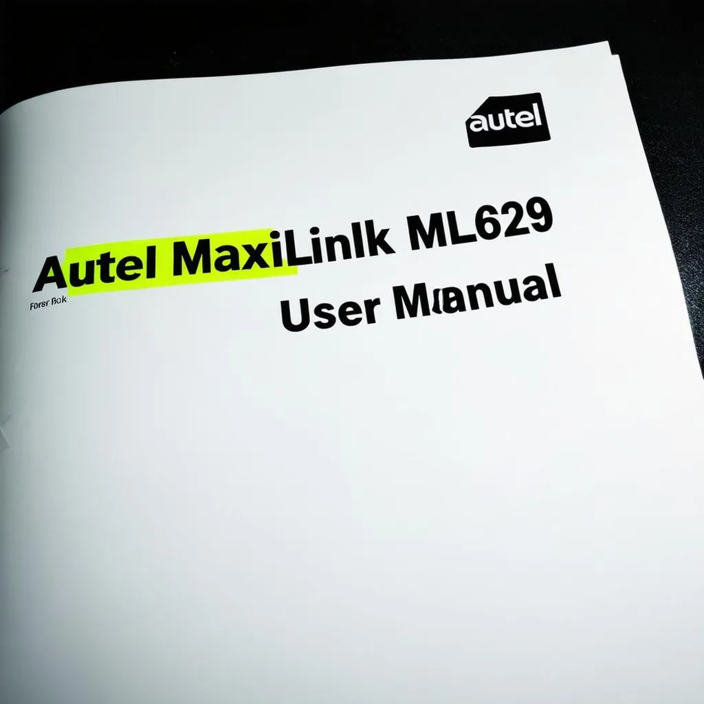 Autel MaxiLink ML629 Manual