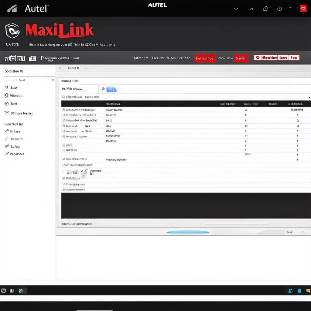 Autel MaxiLink Software