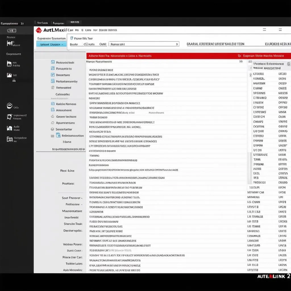 Autel MaxiLink 2 Software Interface 