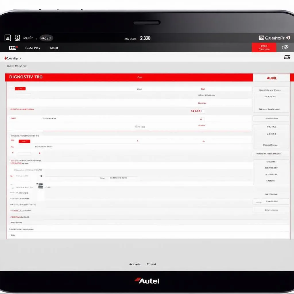 autel-maxipro-user-interface