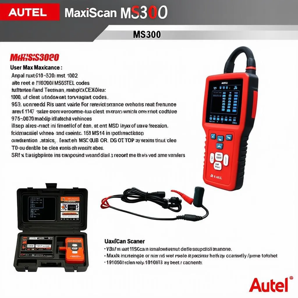 Autel MaxiScan MS300