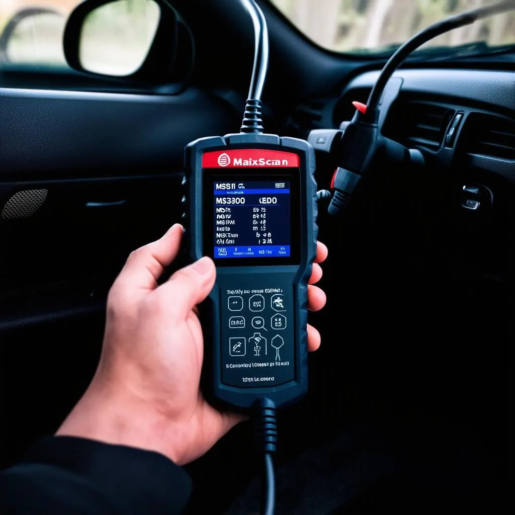 Autel MaxiScan MS300 CAN OBDII Connection