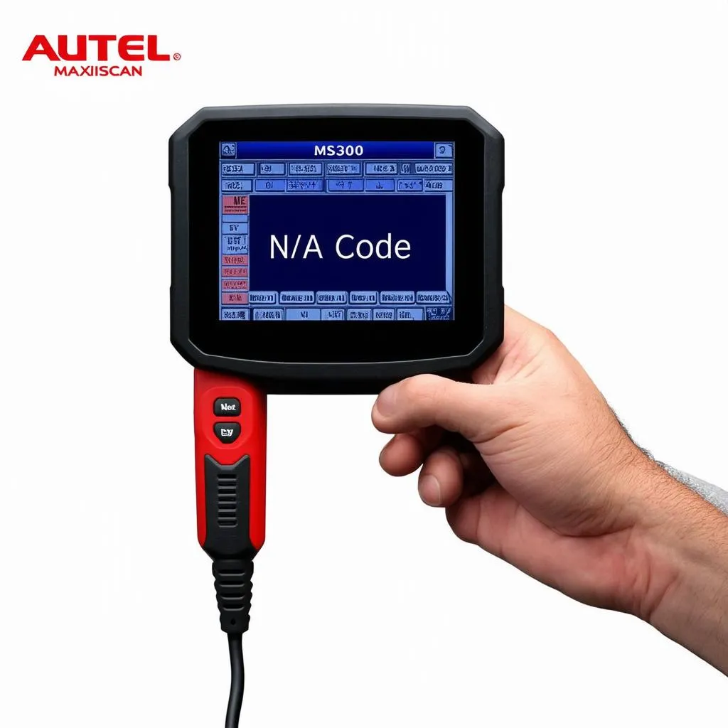 Autel MaxiScan MS300 &quot;N/A Code&quot; Error