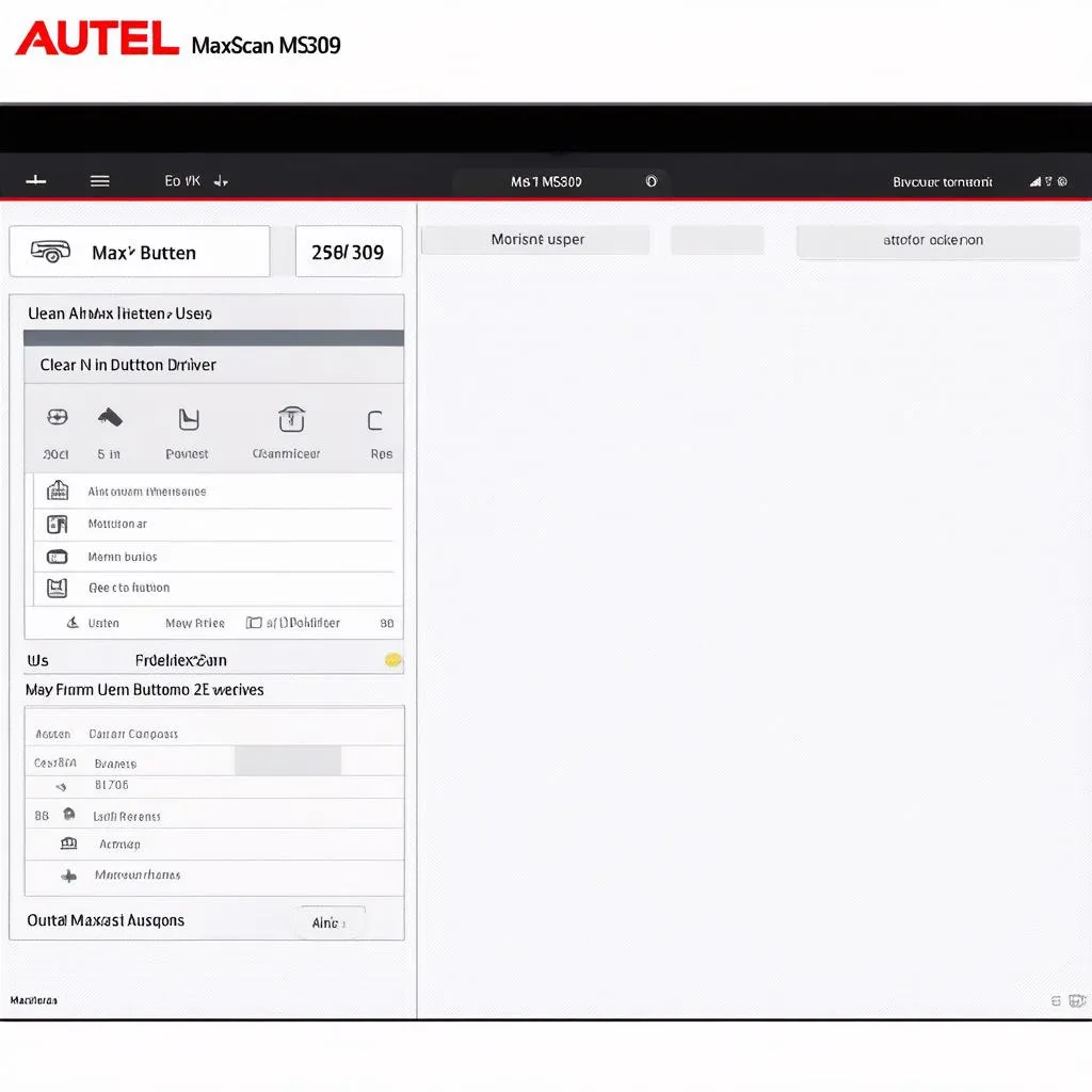 autel-maxiscan-ms309-user-interface