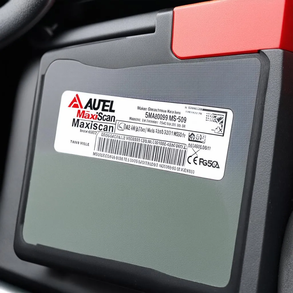 Autel MaxiScan MS509 Fake