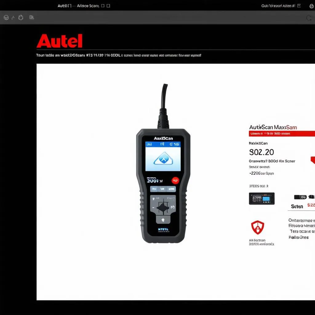 Purchase Autel MaxiScan OBDII Scan Tool