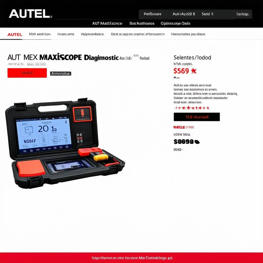 Autel Maxiscope for Sale