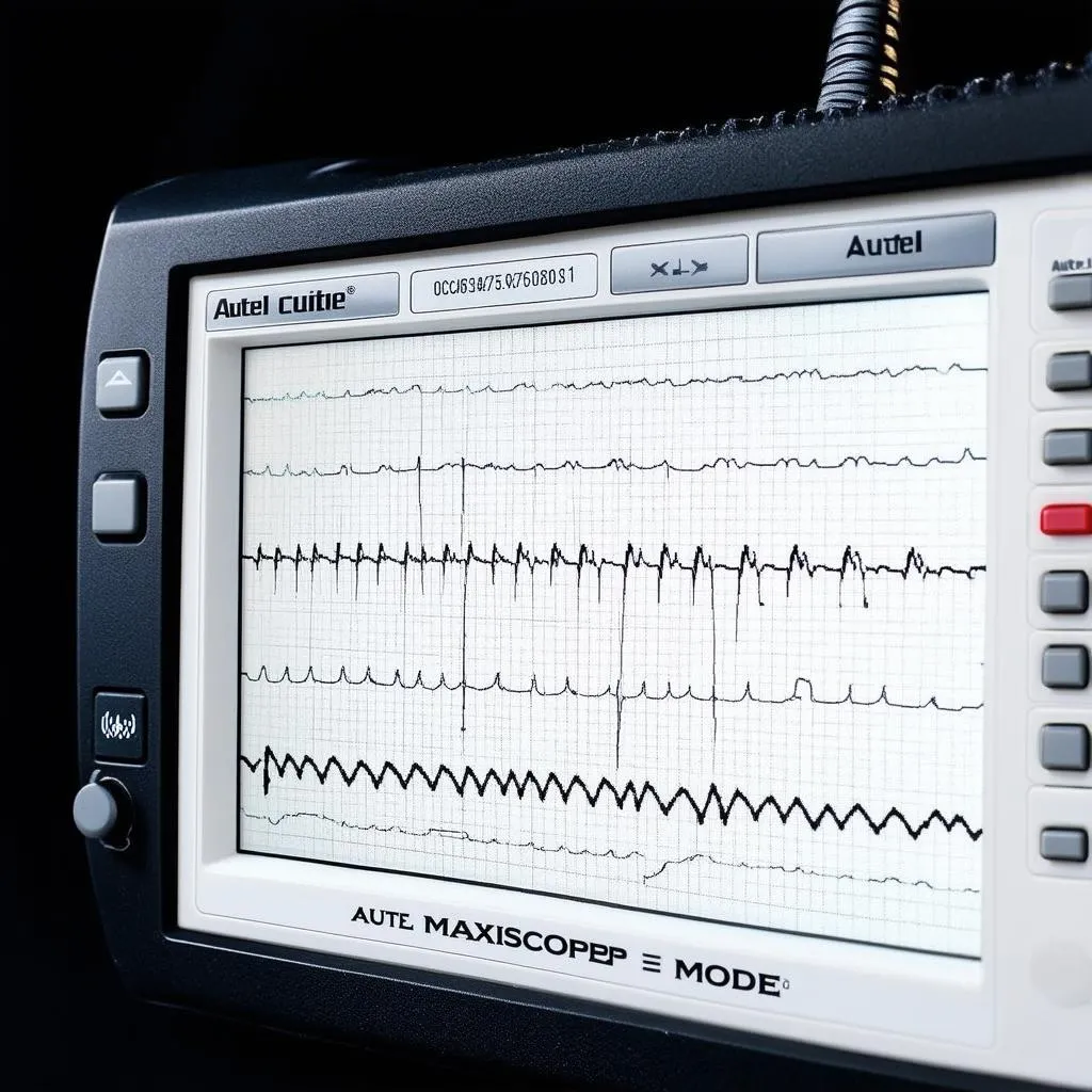 Autel Maxiscope Oscilloscope Mode