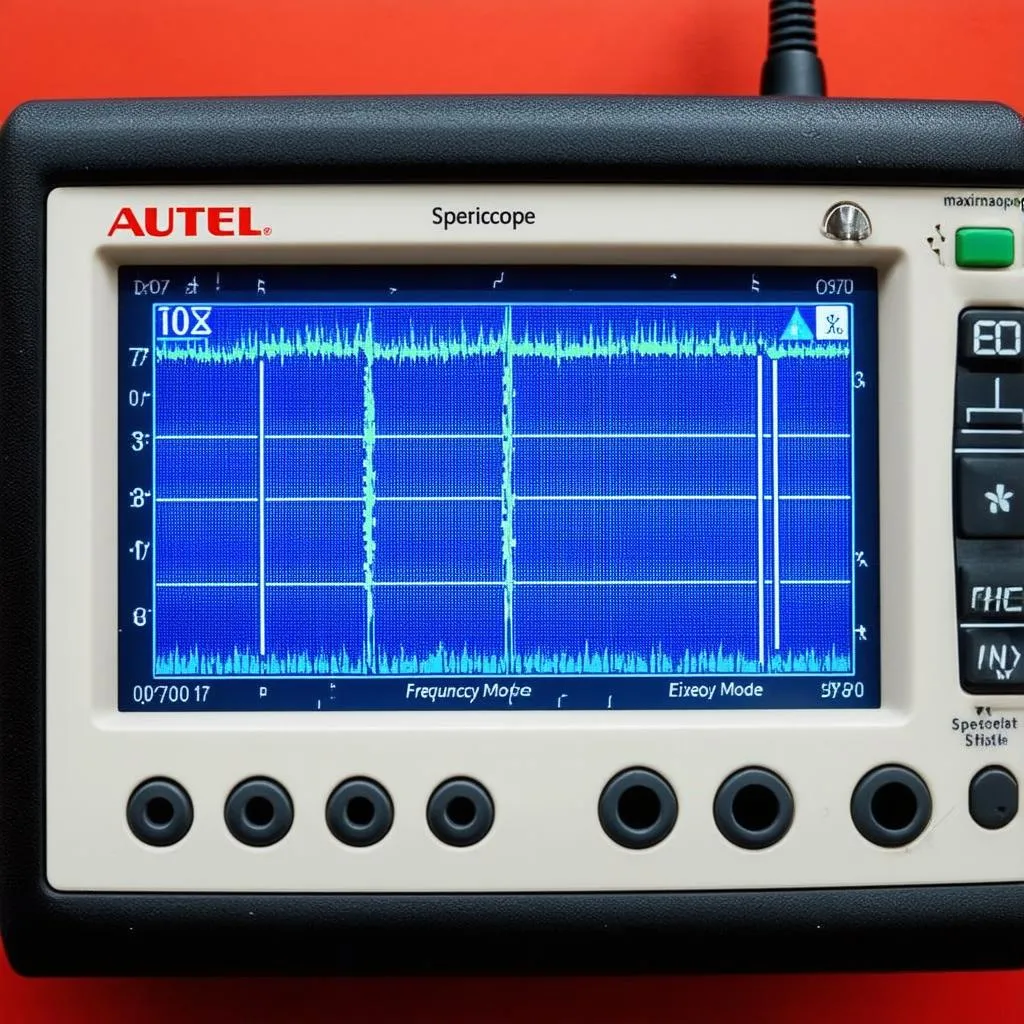 Autel Maxiscope Spectrum Mode