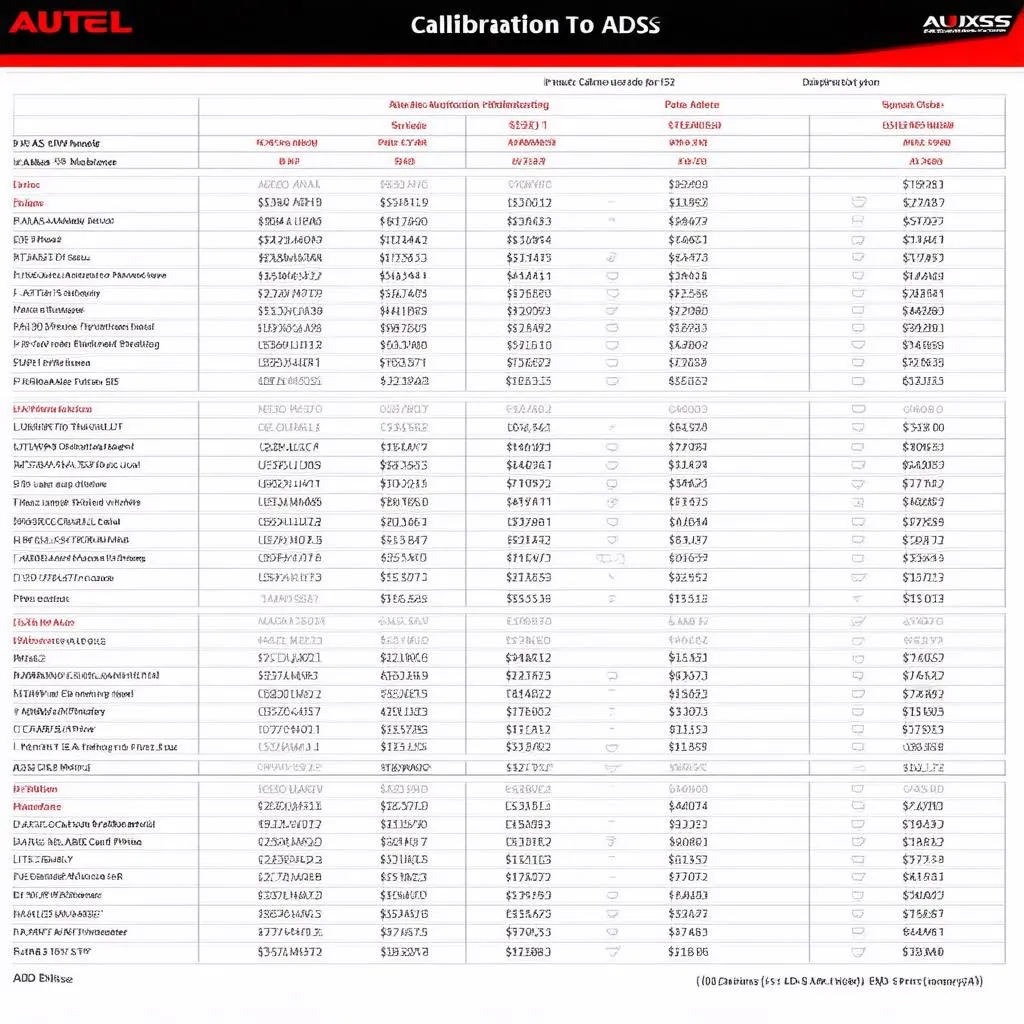 Autel Maxisys ADAS Calibration Tool Price