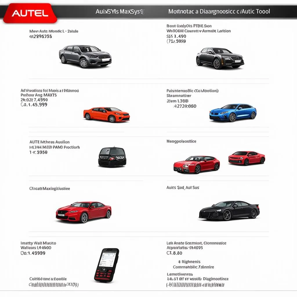 Autel MaxiSys Compatible Cars